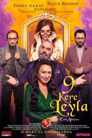 9 раз Лейла постер
